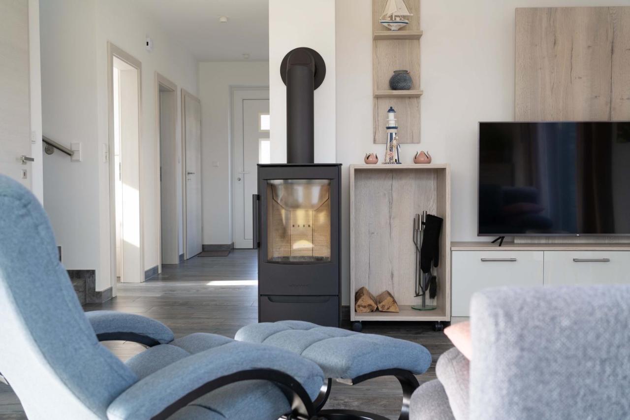 Ferienhaus Seeblick Am Harkebruegger See Mit Sauna Und Kamin Barssel  Екстериор снимка